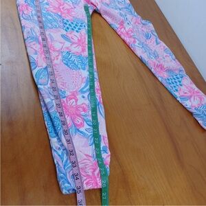 Lilly Pulitzer Women Mallie Knit Pants Size S Preppy In Pink Isle Snappy Turtle